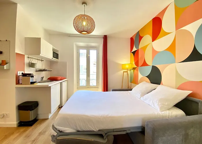 Апартаменты Luxury Duplex Scls - Wifi, Clim, Jacuzzi, Centre Канны
