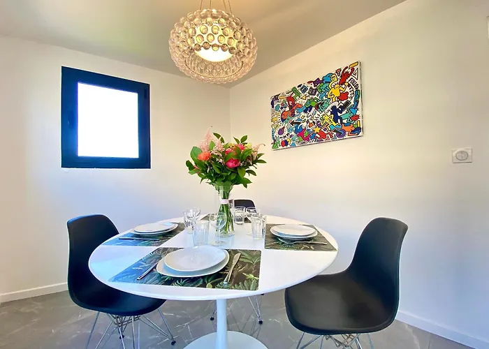 Luxury Duplex Scls - Wifi, Clim, Jacuzzi, Centre