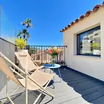 Luxury Duplex Scls - Wifi, Clim, Jacuzzi, Centre Apartament Cannes