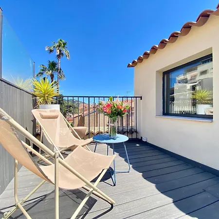Luxury Duplex Scls - Wifi, Clim, Jacuzzi, Centre Daire Cannes