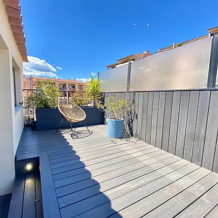 Luxury Duplex Scls - Wifi, Clim, Jacuzzi, Centre Apartament Cannes