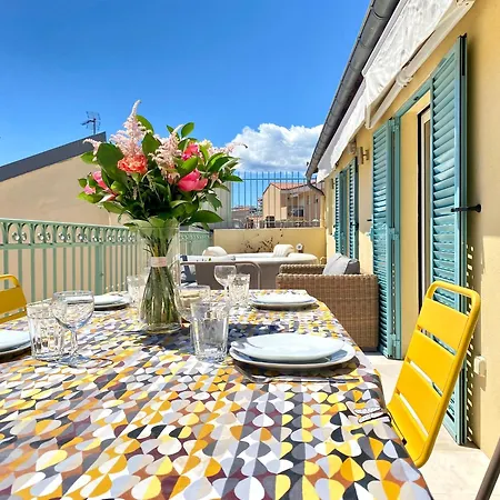 Daire Luxury Duplex Scls - Wifi, Clim, Jacuzzi, Centre Cannes